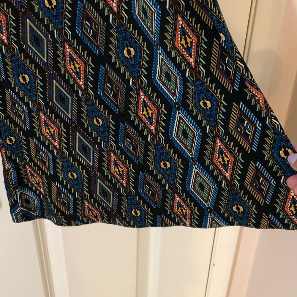 Geometric Patterned Palazzo Pants - image 4